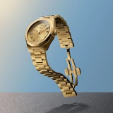 Tissot PRC 100 Solar Quartz 34mm Gold Ladies Watch