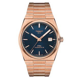 Tissot PRX Powermatic 80 40mm Mens Watch Blue