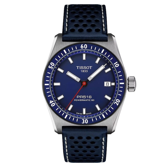 Tissot PR516 38mm Mens Watch Blue