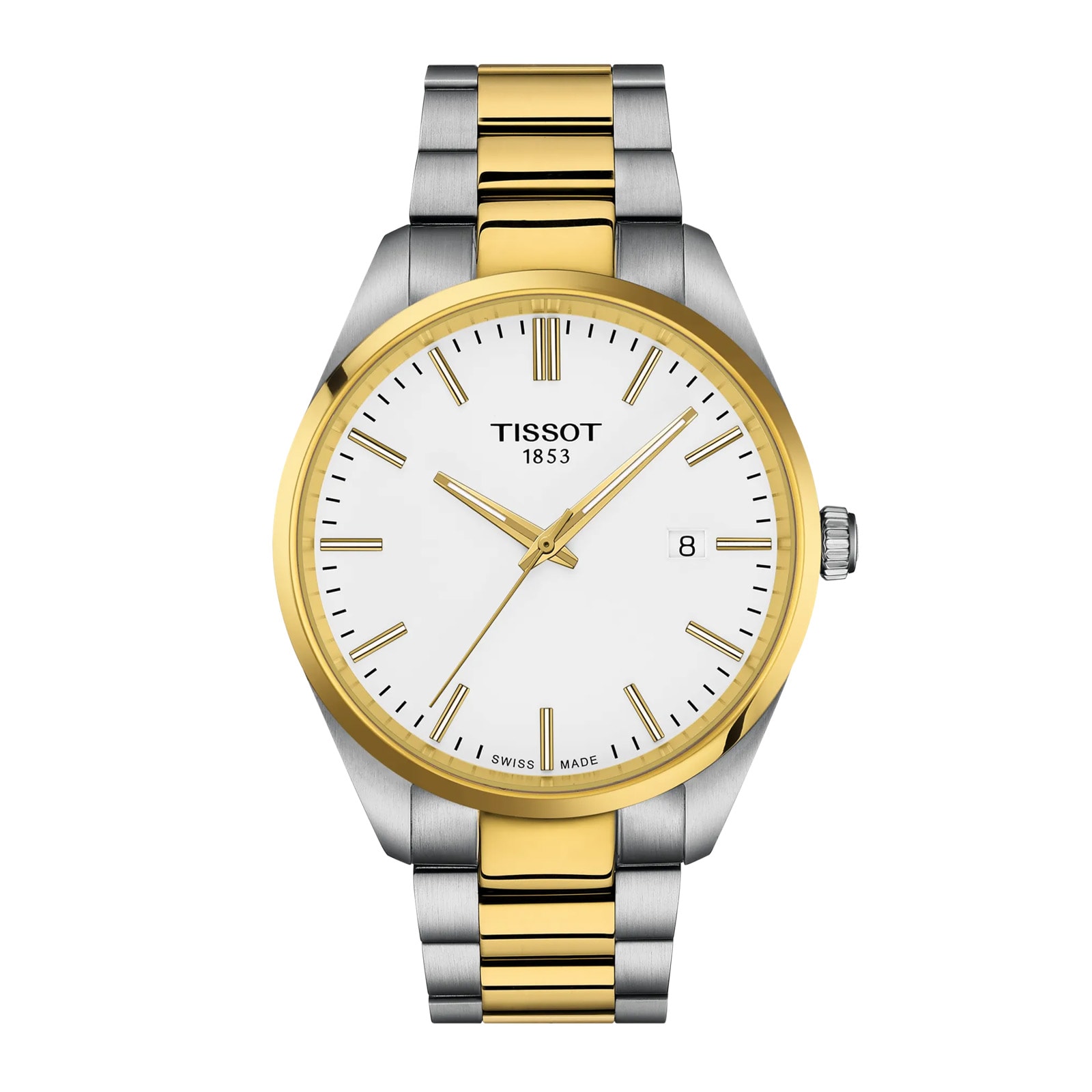Tissot PR100 40mm Mens Watch White