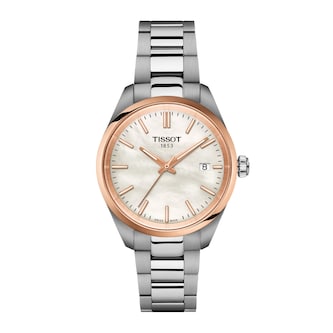 Tissot PR100 34mm Ladies Watch Mother Of Pearl