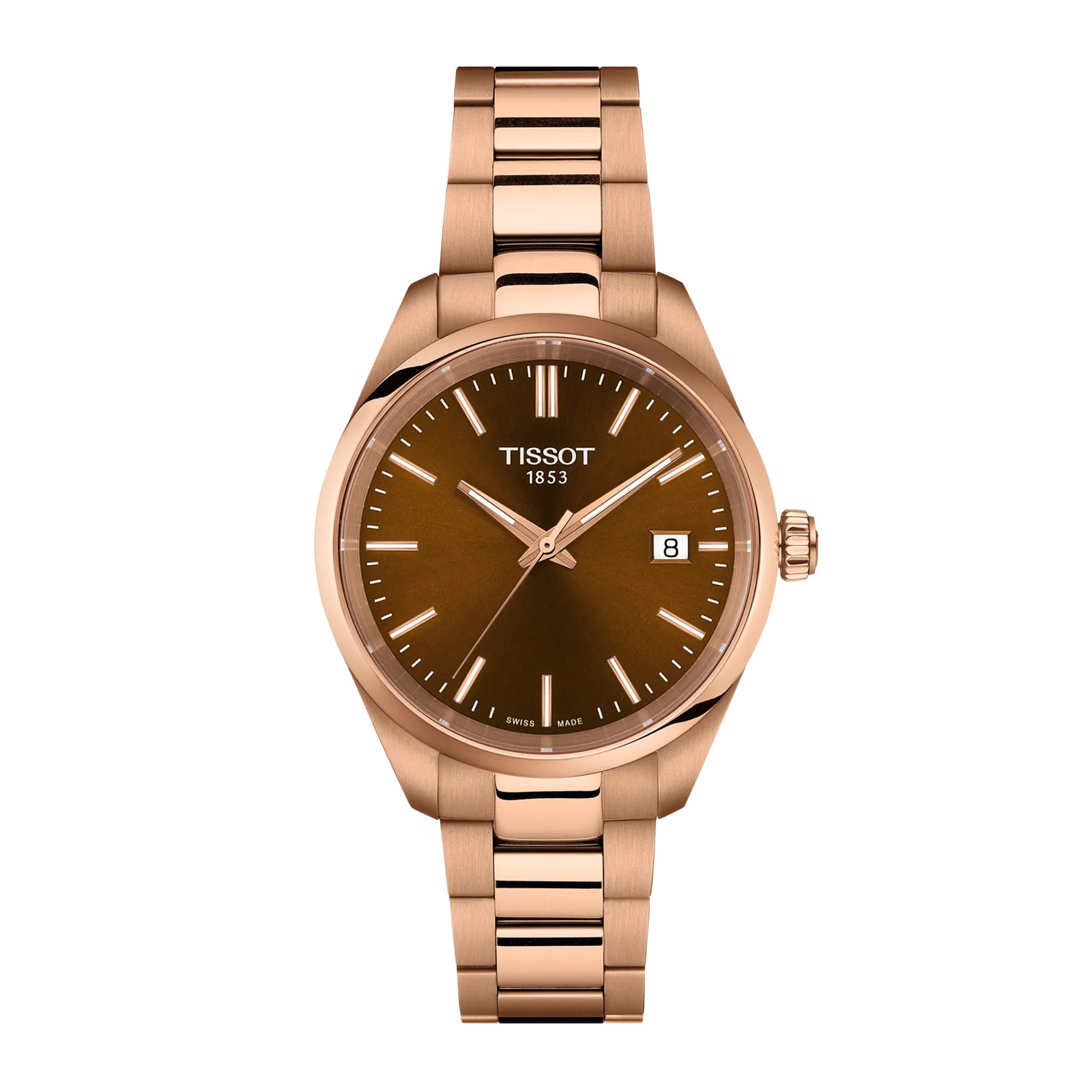 Tissot PR100 34mm Ladies Watch Brown