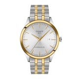 Tissot Classic Dream 40mm Silver & Yellow Gold Mens Watch