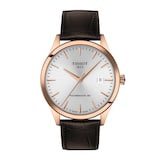 Tissot Classic Dream 40mm Rose Gold & Leather Mens Watch