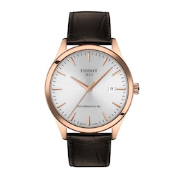 17361919 - Classic Dream 40mm Rose Gold & Leather Mens Watch