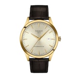 Tissot Classic Dream 40mm Yellow Gold & Leather Mens Watch