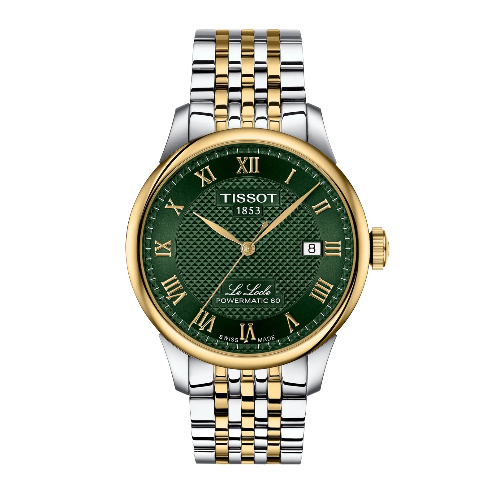 Tissot Le Locle 39mm Mens Watch Green