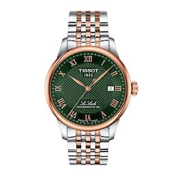 17361923 - Le Locle 39mm Mens Watch Green