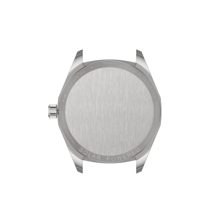 Tissot PRC 100 Solar 39mm Mens Watch Silver