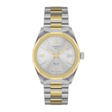 Tissot PRC 100 Solar 34mm Ladies Watch Silver