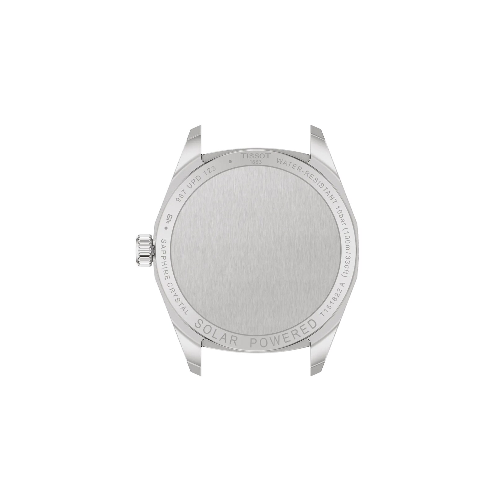 Tissot PRC 100 Solar 34mm Ladies Watch Silver