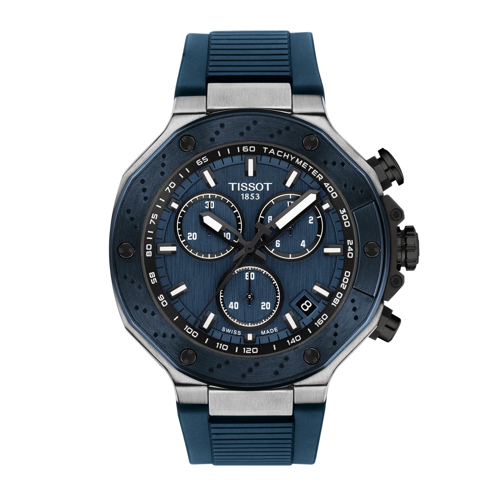 Tissot T-Race 45mm Mens Watch Blue Tissot T-Race 45mm Mens Watch Blue