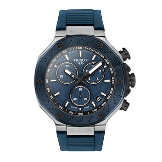 Tissot T-Race 45mm Mens Watch Blue