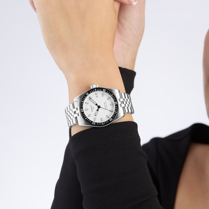 Tissot PR516 38mm Mens Watch White