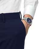 Tissot Visodate 39mm Mens Watch Blue