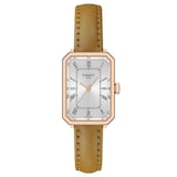 Tissot SRV 30mm Ladies Watch Tan Leather