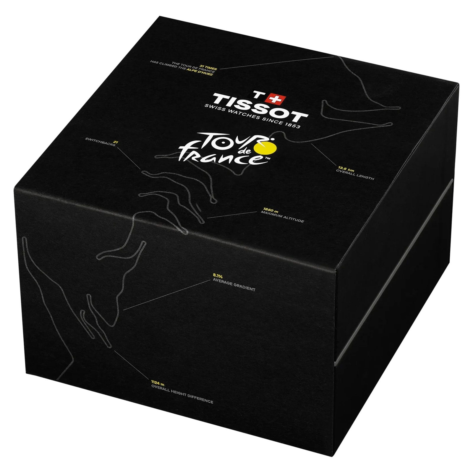 Tissot PR 100 Tour De France 2026 40mm Special Edition Mens Watch Black