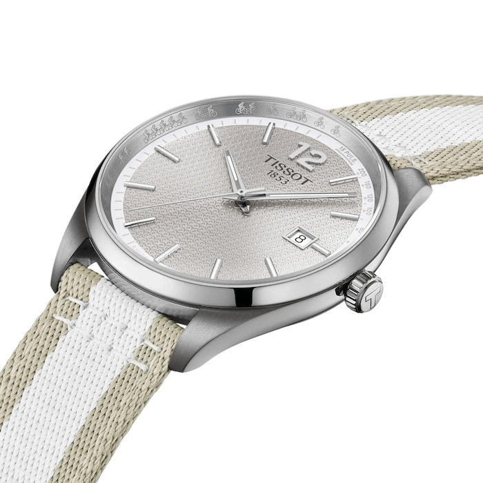 Tissot PR 100 Cycling 40mm Special Edition Mens Watch Grey