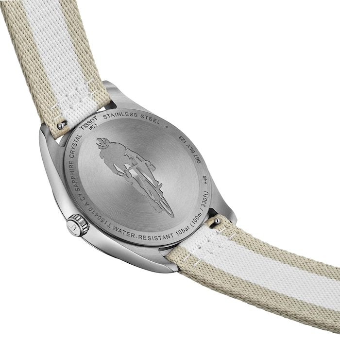 Tissot PR 100 Cycling 40mm Special Edition Mens Watch Grey