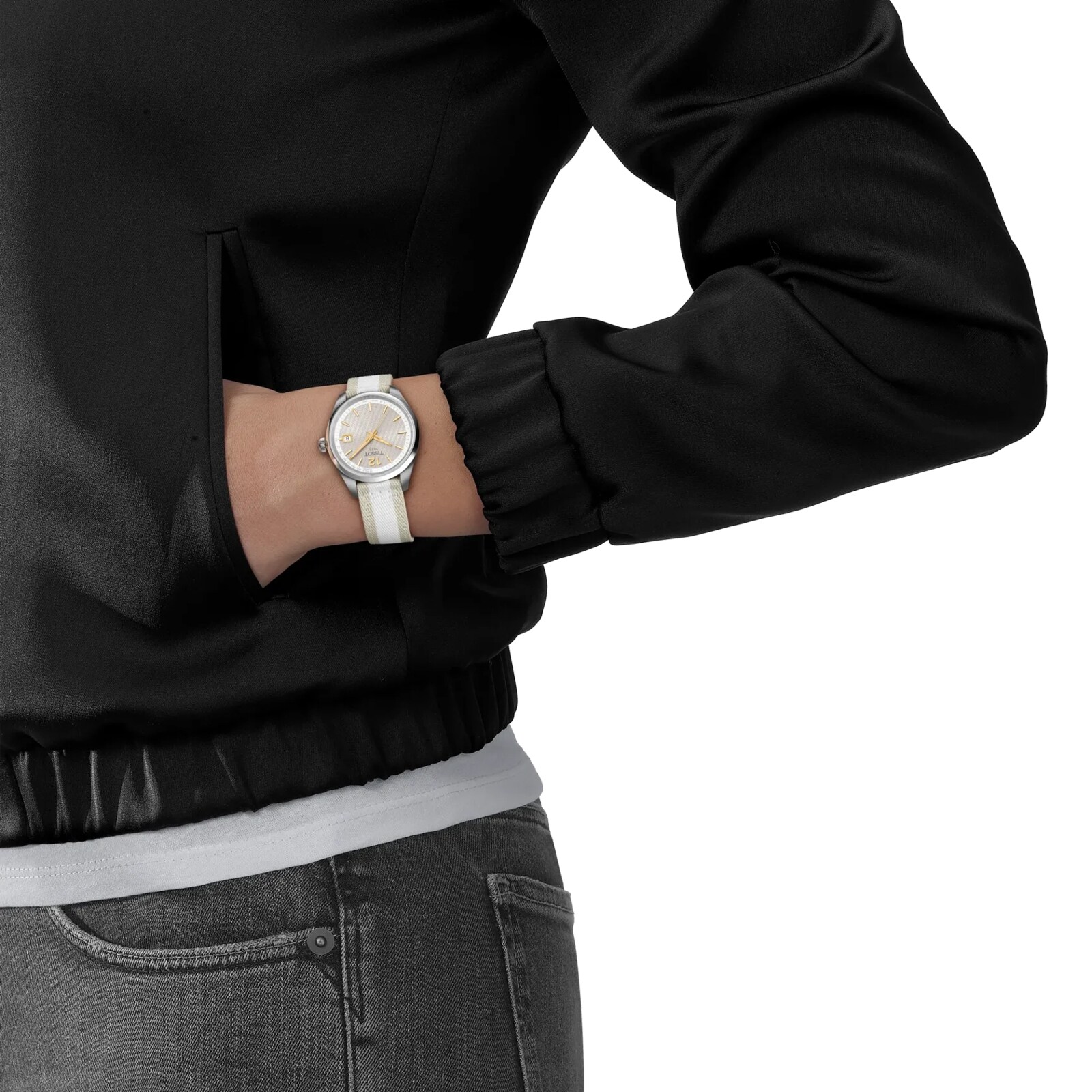Tissot PR 100 Cycling 34mm Special Edition Ladies Watch Grey