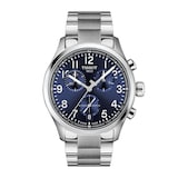 Tissot Chrono L 42mm Mens Watch Stainless Steel Blue