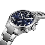 Tissot Chrono L 42mm Mens Watch Stainless Steel Blue