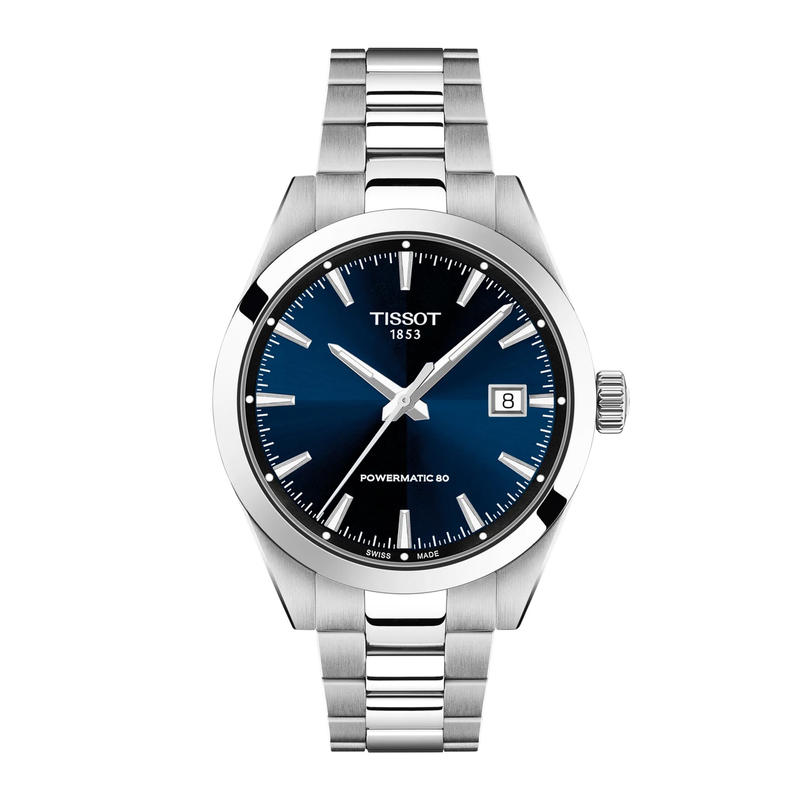 Tissot Gentleman Automatic 38mm Mens Watch Blue