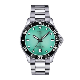Tissot Seastar 2000 40mm Mens Watch Green