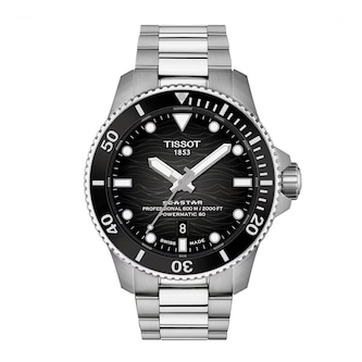 Tissot Seastar 2000 44mm Mens Watch Black