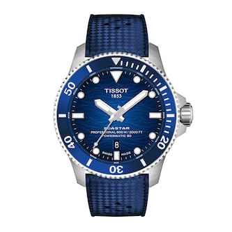 Tissot Seastar 2000 44mm Mens Watch Blue