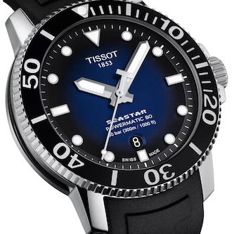 Tissot Seastar 2000 44mm Mens Watch Blue