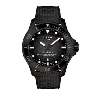 Tissot Seastar 2000 44mm Mens Watch Black