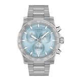 Tissot Supersport Chrono 42mm Mens Watch Ice Blue