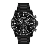 Tissot Supersport Chrono 42mm Mens Watch Black PVD