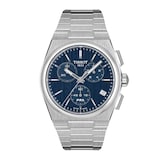 Tissot PRX Chrono Quartz 41mm Mens Watch Blue