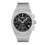 Tissot PRX Chrono Quartz 41mm Mens Watch Black