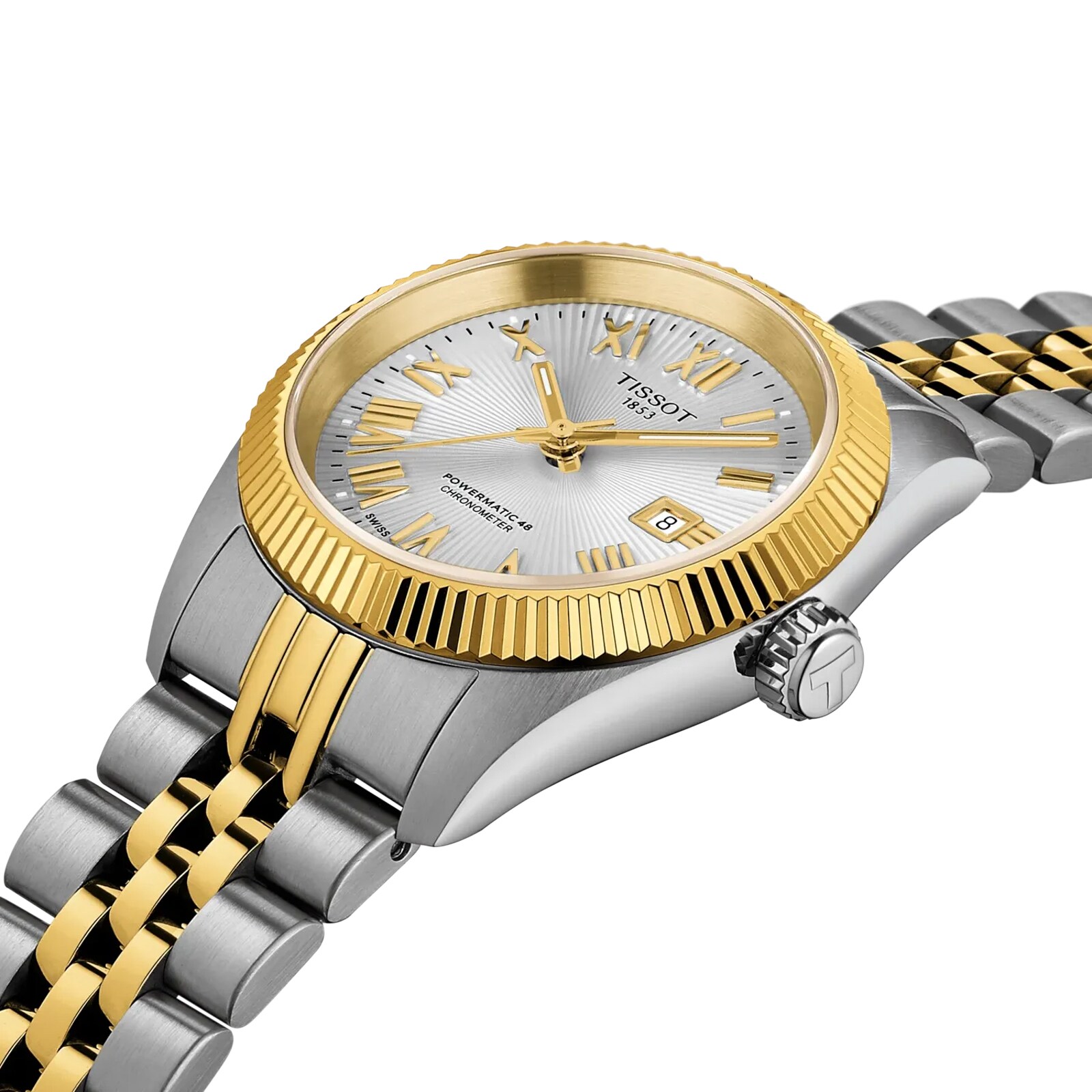 Tissot Ballade 30mm Ladies Watch Yellow Gold PVD
