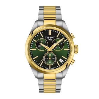 Tissot PR 100 Chronograph 40mm Mens Watch Green
