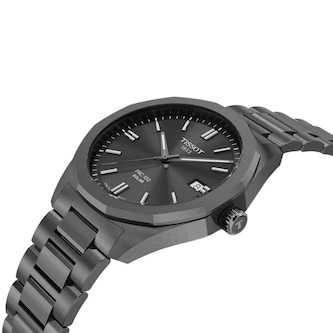 Tissot PRC 100 Solar 39mm Mens Watch Black Tissot PRC 100 Solar 39mm Mens Watch Black
