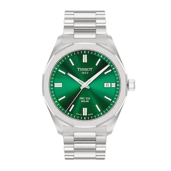 Tissot PRC 100 Solar 39mm Green Dial Mens Watch Tissot PRC 100 Solar 39mm Green Dial Mens Watch