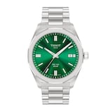 Tissot PRC 100 Solar 39mm Green Dial Mens Watch