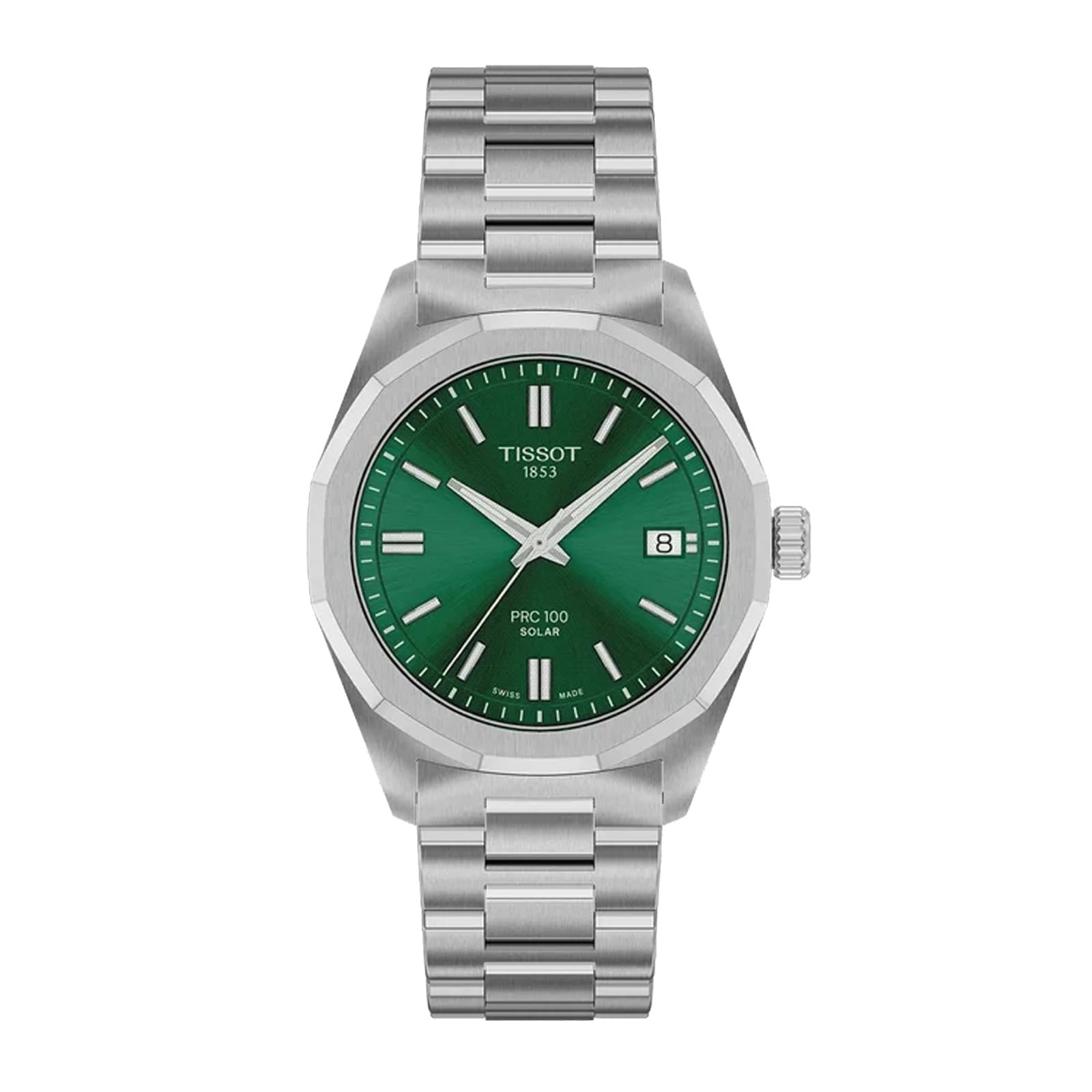 Tissot PRC 100 Solar 34mm Green Dial Ladies Watch Tissot PRC 100 Solar 34mm Green Dial Ladies Watch