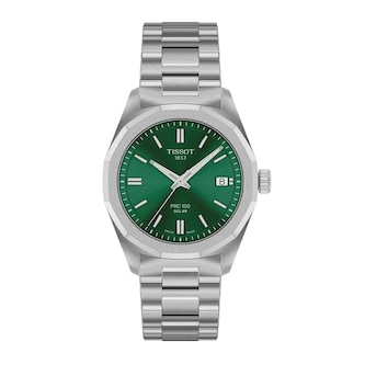Tissot PRC 100 Solar 34mm Green Dial Ladies Watch Tissot PRC 100 Solar 34mm Green Dial Ladies Watch