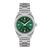 Tissot PRC 100 Solar 34mm Green Dial Ladies Watch