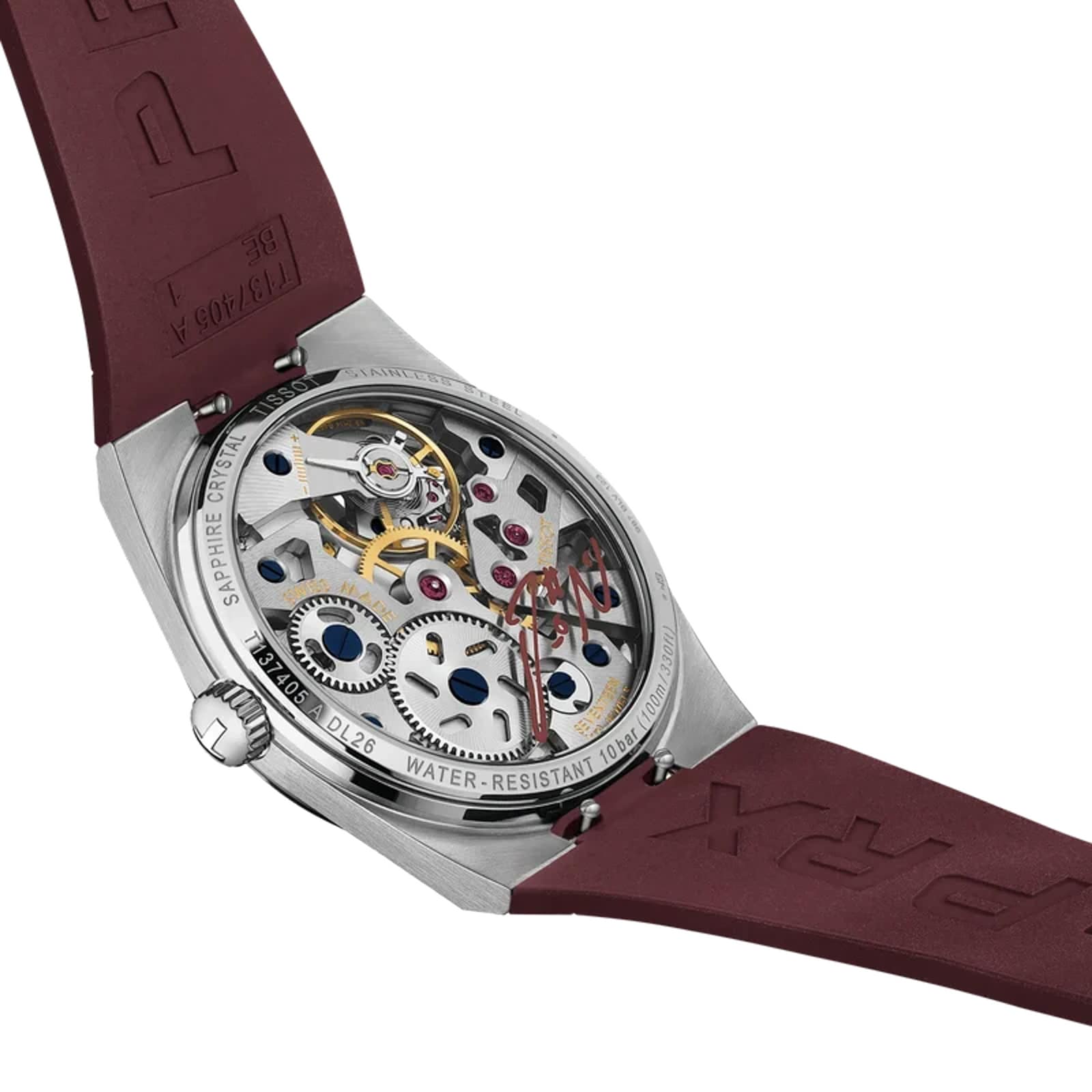 Tissot PRX Skeleton Damian Lillard 44mm Special Edition Mens Watch
