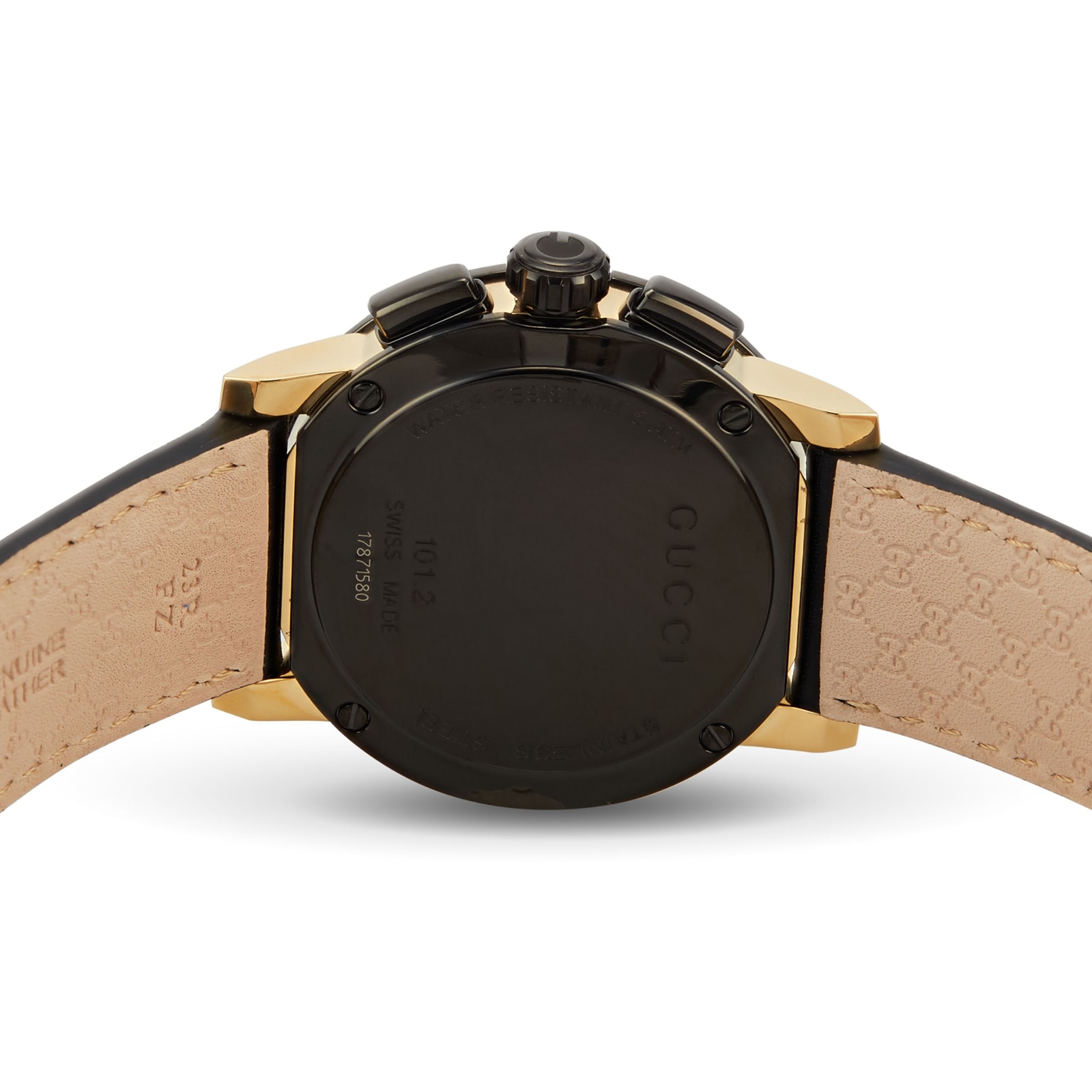 Gucci g chrono watch on sale black