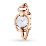 Gucci Ladies Horsebit Diamond Watch