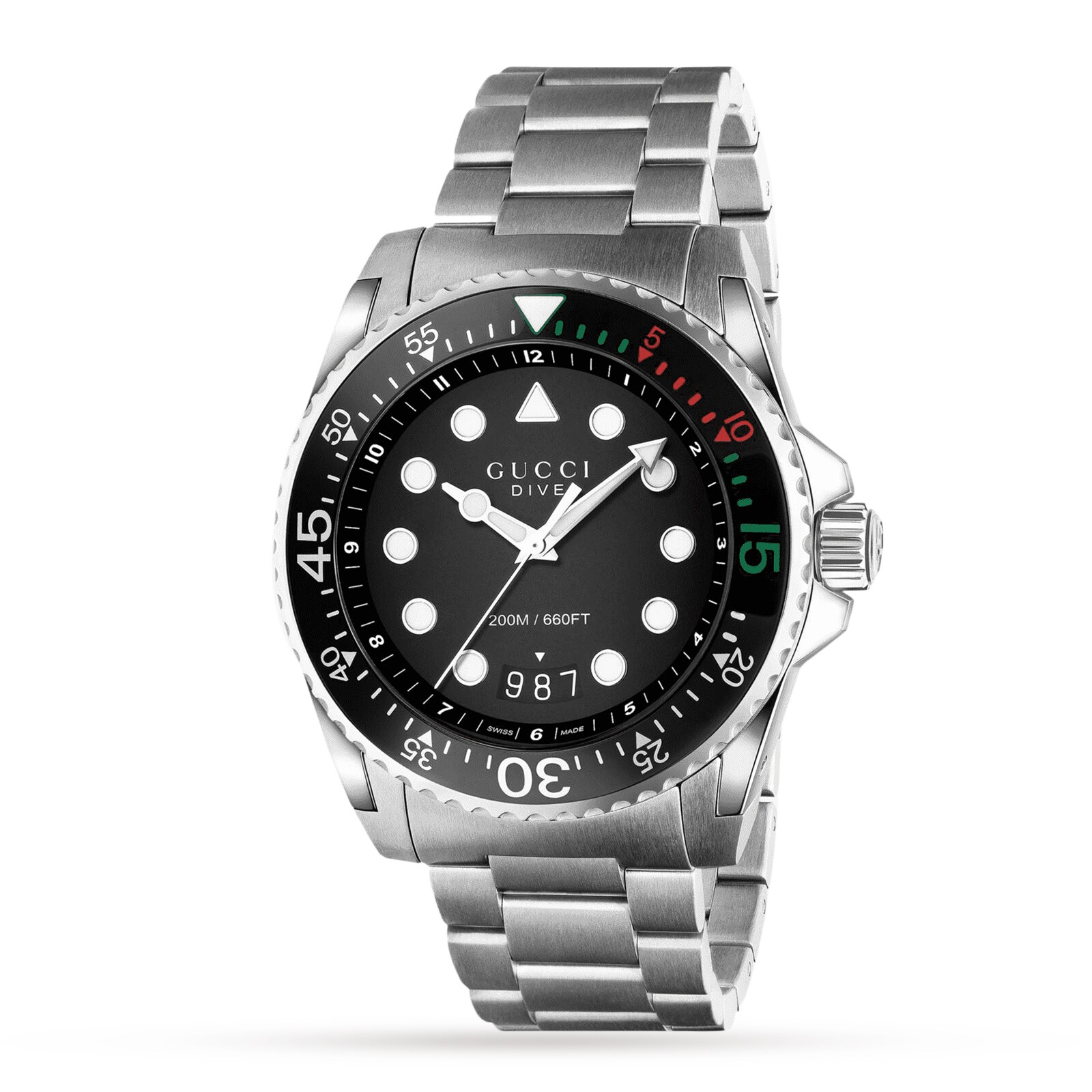gucci 45mm dive watch