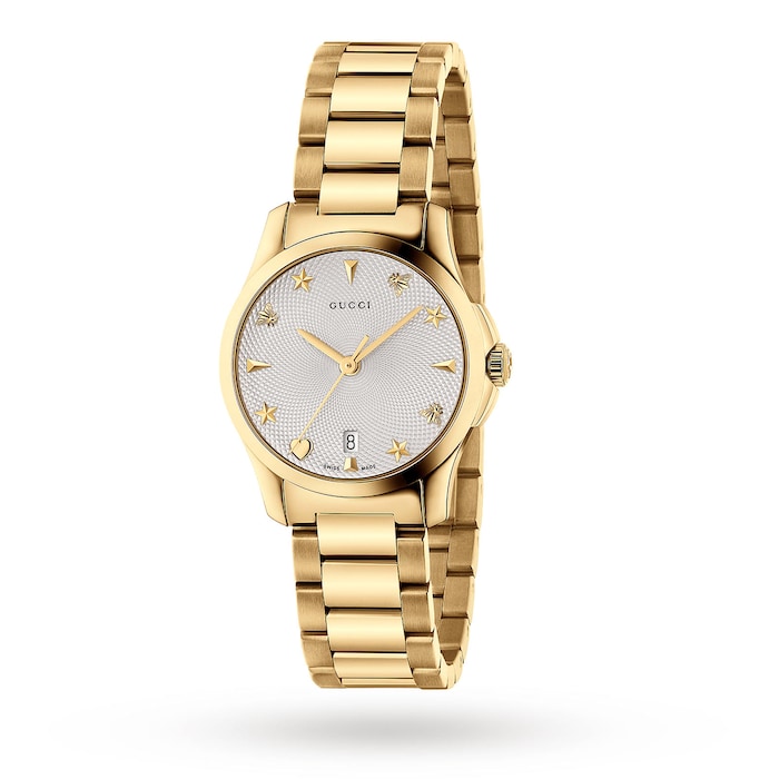Gucci G-Timeless 27mm Ladies Watch YA126576 | Watches Of Switzerland UK