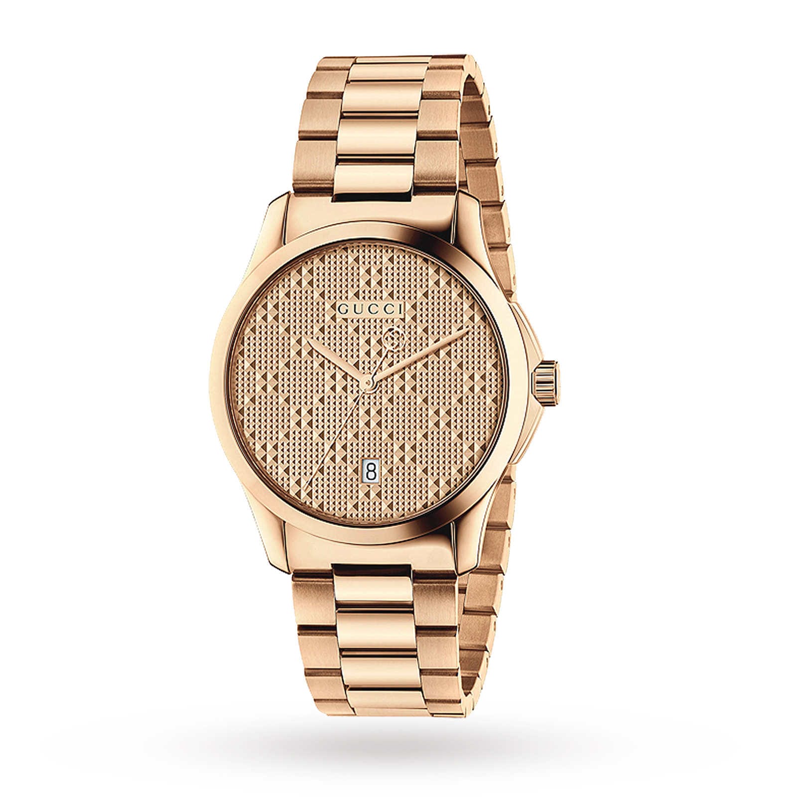 Gucci watch hot sale rose gold